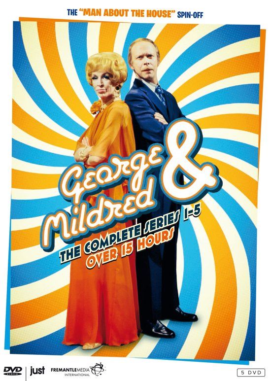 5 Dvd Stackpack George & Mildred - Collection S.1-5 - 5 Dvd