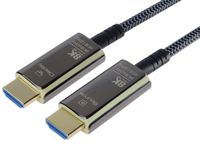 PremiumCord KPHDM21T30 HDMI kabel 30 m HDMI Type A (Standaard) 3 x HDMI Type A (Standard) Zwart