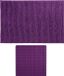 MSV Tapis de douche antidérapant et tapis essuie-pieds - Ensemble salle de bain Sevilla - caoutchouc/microfibre - violet