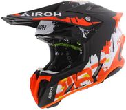 Airoh Twist 3 Dirt Motocrosshelm Oranje/Zwart L