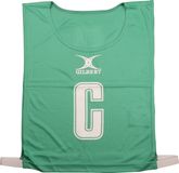 Gilbert Netball Monochrome Netball Bibs - Small - Groen