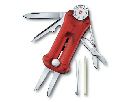 Victorinox GolfTool - Zakmes - 10 Functies - Rood