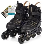 Elzusha - Patins à roulettes réglables pour enfants avec roulement ABEC-9