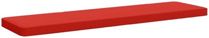 vidaXL - Bankkussen - Rood - 150 x 40 x 5 cm