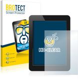 BROTECT - Screenprotector voor Standaardmaten met 11.6 inch Schermen [256 mm x 144 mm, 16:9] - Folie Beschermfolie transparant - 2 Stuks