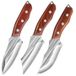 IČ-27629 Set de couteaux de cuisine - Couteaux marron de haute qualité KP27629