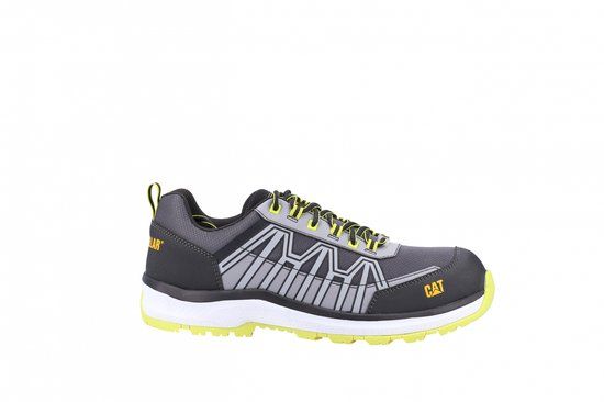 CAT Safety Charge S3 Werklaarzen - Limegroen - Maat 40