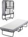 VEVOR Rollaway Bed Vouwbed met 12,5 cm Schuimmatras Metalen Bed 79 cm