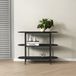 en.casa Console table Enebakk sidetable 70x90x32 cm noir mat