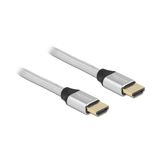 Delock 85366 câble HDMI 1 m HDMI Type A (Standard) Argent