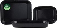 Russell Hobbs Romano 3-delige ovenschaalset - koolstofstaal