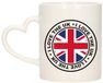 Bellatio Decorations Cadeau koffiemok UK - vlag - I love - 300 ml - keramiek