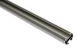 GARDINIA Gordijnroede, metalen buis met rail, Chicago-collectie, diameter: 20 mm, lengte: 120 cm, rvs-look