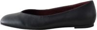 Next - Dames - Forever Comfort® leren ballerina's met vierkante neus - Zwart