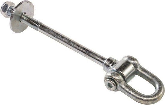 KBT Schommelhaak Dwarsdoor 160mm M12 D-sluiting 1 stuk