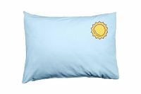 Bona Basics Decoratieve kussenhoes Lichtblauw 50x35 cm