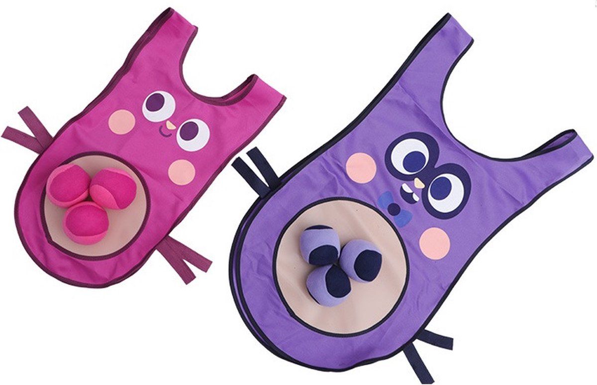 Gwiz Achtervolgingsspel Ouder-kind set - Roze & Paars