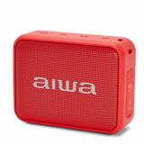 Aiwa BS-200RD: Bluetooth draagbare draadloze luidspreker, True Wireless Stereo, waterdicht. Kleur: rood
