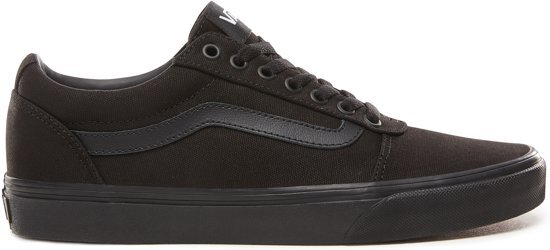 Vans Ward Sneakers Heren - Maat 40,5 - (Canvas) Black/Black