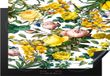 Merkloos KitchenYeah® Inductie beschermer 77x51 cm - Bloemen - Geel - Wit