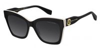 Marc Jacobs MARC 853/S Zonnebril Dames Zwart Wit