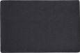 Zeller placemats lederlook - 45 x 30 cm - zwart - vegan leer - tafel onderleggers