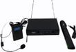 Moonlight Microphone sans fil set main et serre-tête - Noir