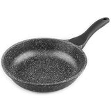 SARTEN Aluminium Steen Inductie Zwart - 18 cm