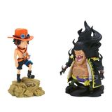 Banpresto Portgas D. Ace Vs Marshall D. Teach One Piece - World Collectable Log Stories 8 cm, BP29382P, Multicolor