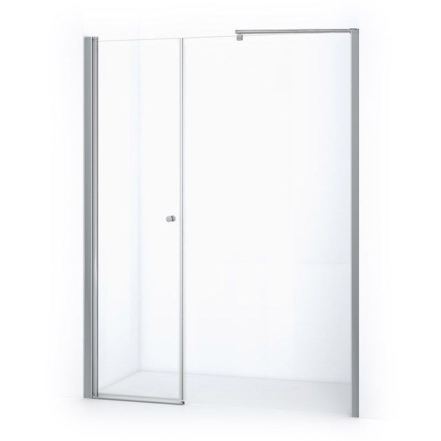 Maxaro Douchewand met Draaideur Zircon Comfort 155cm Chroom