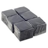 Hostelnovo - 600 zwarte servetten - wegwerppapier - Micropoint - 10 x 10 cm (gevouwen) en 20 x 20 cm (opengeklapt) - ideaal voor catering, bars en feestjes