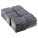 Hostelnovo - 600 zwarte servetten - wegwerppapier - Micropoint - 10 x 10 cm (gevouwen) en 20 x 20 cm (opengeklapt) - ideaal voor catering, bars en feestjes