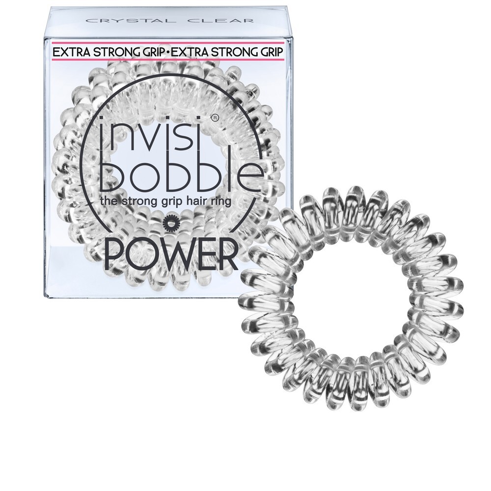 Invisibobble Crystal Clear Haarelastiek 1 stuk Power