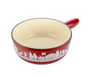 KUHN RIKON Caquelon Inductie gietijzer rood Alpweide Mini Ø 17 cm