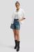 Lee Stella Short Lakeside Drive Wide Leg Dames
