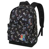 karactermania Looney Tunes Harry Tunes-Fan HS Rugzak 2.0, Zwart