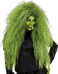 Widmann Green Curly Wig