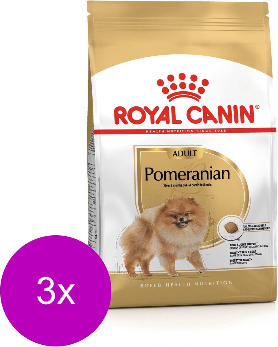 Royal Canin Pomeriaan Adult - Hondenvoer - 3 x 1.5 kg