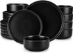 Empress Serviesset – Tafelset – 18-delig – voor 6 personen – Blanc keramiek – Ontbijtborden – Perfect voor diner