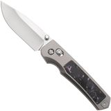 Remette RT-Aurora Crossbar Lock AURA-P Two-Tone M390, Titanium, Pink Black Carbon Fiber, zakmes
