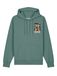 Watapparel Sweatshirt 'Tarot The Emperor' Green / Mixed Colors