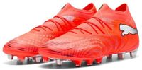 Puma Future 9 Ultimate AG Voetbalschoenen Mannen Laag Zwart/Rood/Wit Maat 41