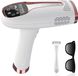 OKWISH Appareil d'épilation IPL, appareil d'épilation laser avec 5 niveaux d'énergie, 999.999 impulsions lumineuses, épilation permanente et indolore