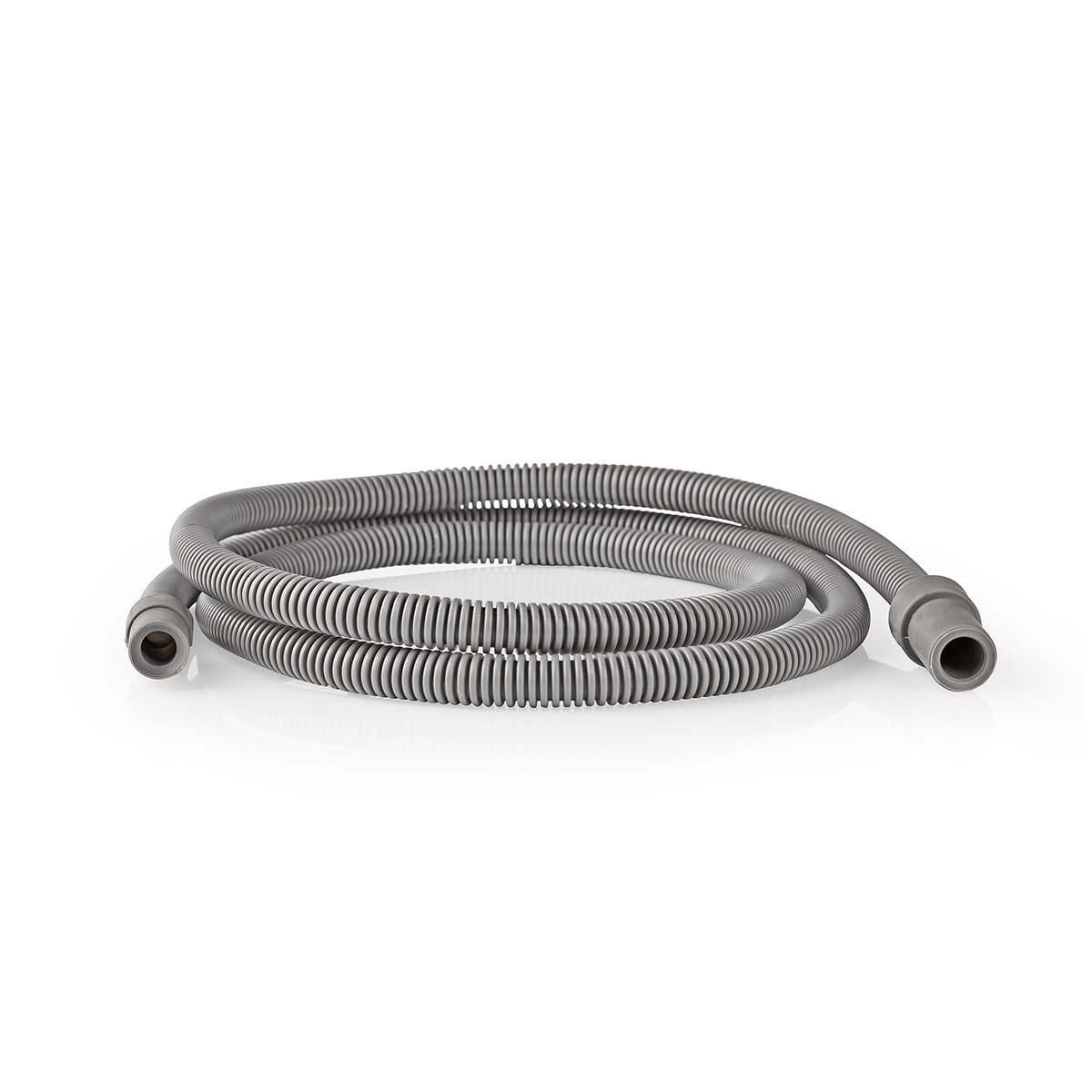 Nedis DROH0810SSP15 Waterslangkoppeling - Kunststof/Rubber - Grijs