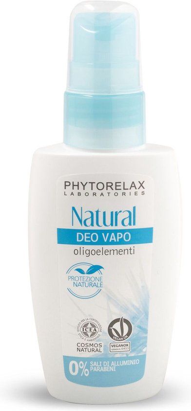 Phytorelax Laboratories Natural Vapo Deo With Cotton Deodorant 75 ml