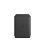 Apple Leather Card Holder with MagSafe for iPhone - Black