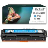 EVOKE HP Toner CF-531A Blauw | 900 Pagina's | Cf531a