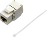 TRU COMPONENTS RJ45-koppeling, Cat. 6 93038C369 Koppeling, recht Aantal polen 8 Wit 1 stuk(s)