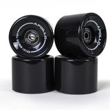 Apollo Skateboard- En Longboardwielen 65 Mm 78a Zwart Set Van 4
