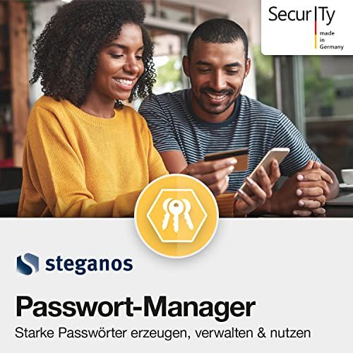 Nero Beveilig wachtwoorden met Steganos Password Manager | Beheer wachtwoorden | Password Safe | 1 jaar voor 5PCs | Windows